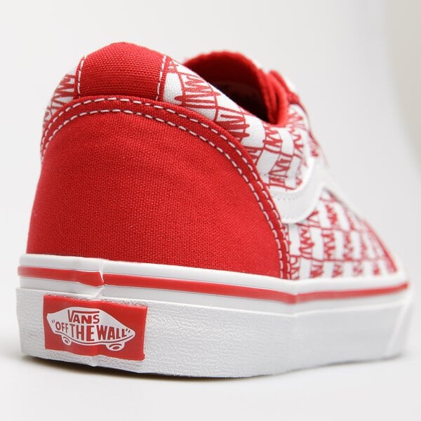 Buty dziecięce VANS YT WARD vn0a38j9izq1 kolor czerwony