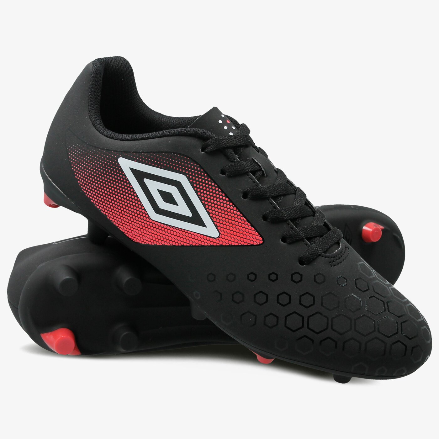Buty piłkarskie męskie UMBRO UX ACCURO II LEAGUE FG 81366uzoz kolor czarny