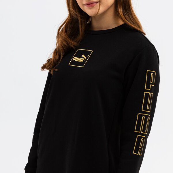 Sukienka damska PUMA SUKIENKA HOLIDAY FL 589550 01 kolor czarny