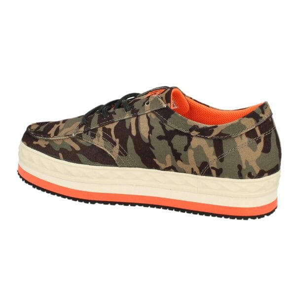 Buty sportowe damskie DC CREEPER TX  adjs100034aro kolor khaki