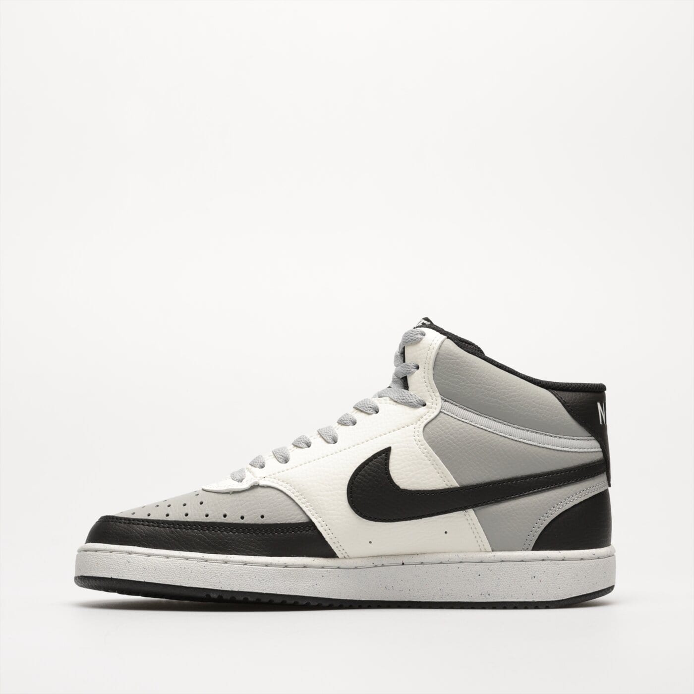 Buty sportowe męskie NIKE COURT VISION MID NEXT NATURE dn3577-002 kolor szary