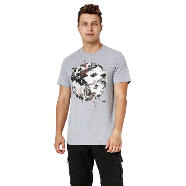 Koszulka męska LOTTO T-SHIRT SS HOCKEY lo38tsm30001 kolor szary