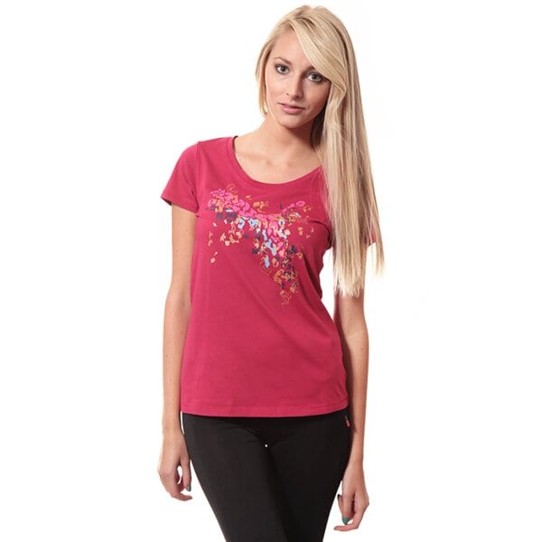 Koszulka damska PUMA T-SHIRT FUN GRAPHIC TEE 82992610 kolor różowy