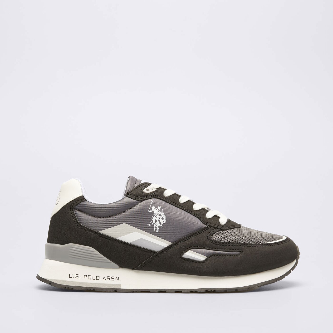 Buty sportowe męskie U.S. POLO ASSN. TABRY003B tabry003bgryblk02 kolor szary