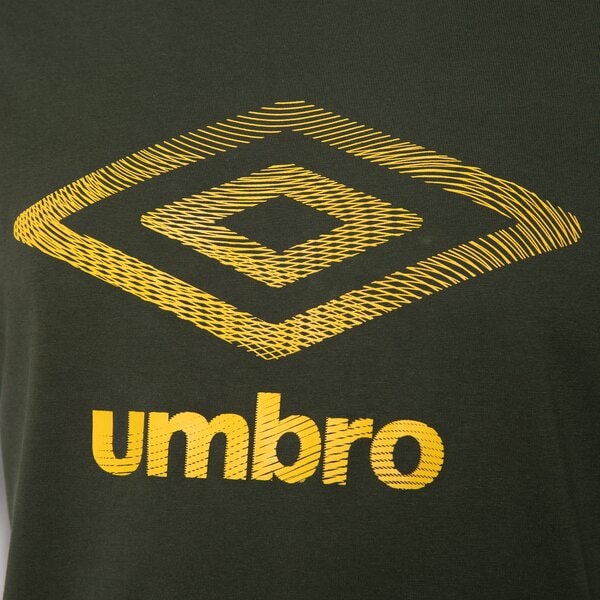 Koszulka męska UMBRO T-SHIRT UMBRO GRAPHICS GREEN ul325tsm02006 kolor khaki