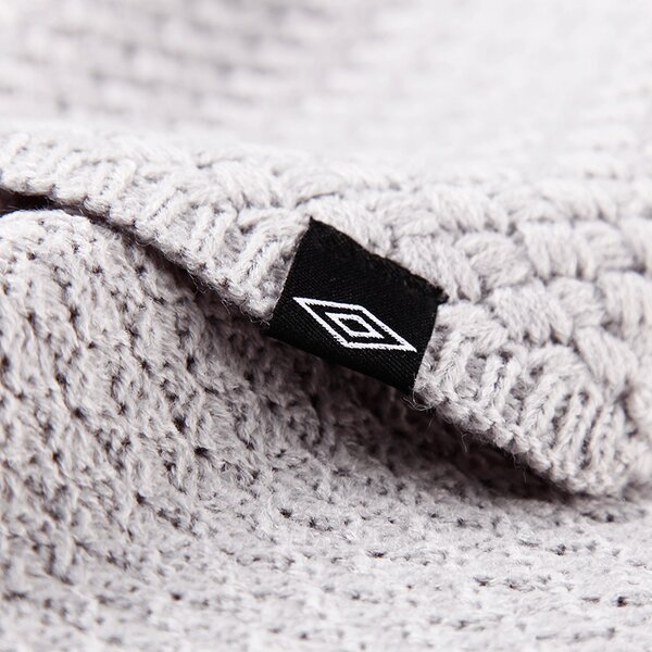  UMBRO SZALIK KNIT SCARF GREY ul33scd08 kolor szary