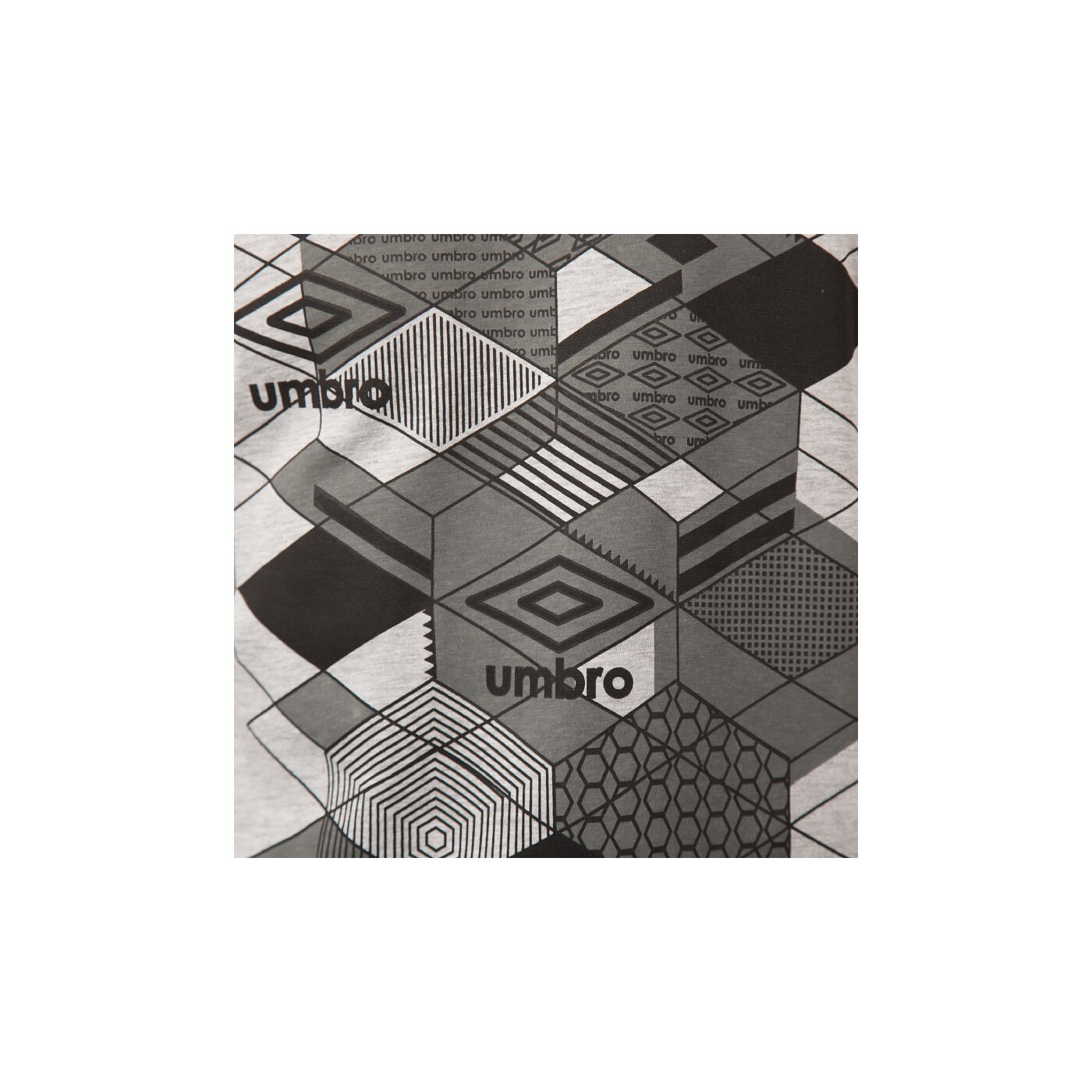 Koszulka męska UMBRO T-SHIRT ZEUS ul15tsmpr022 kolor biały