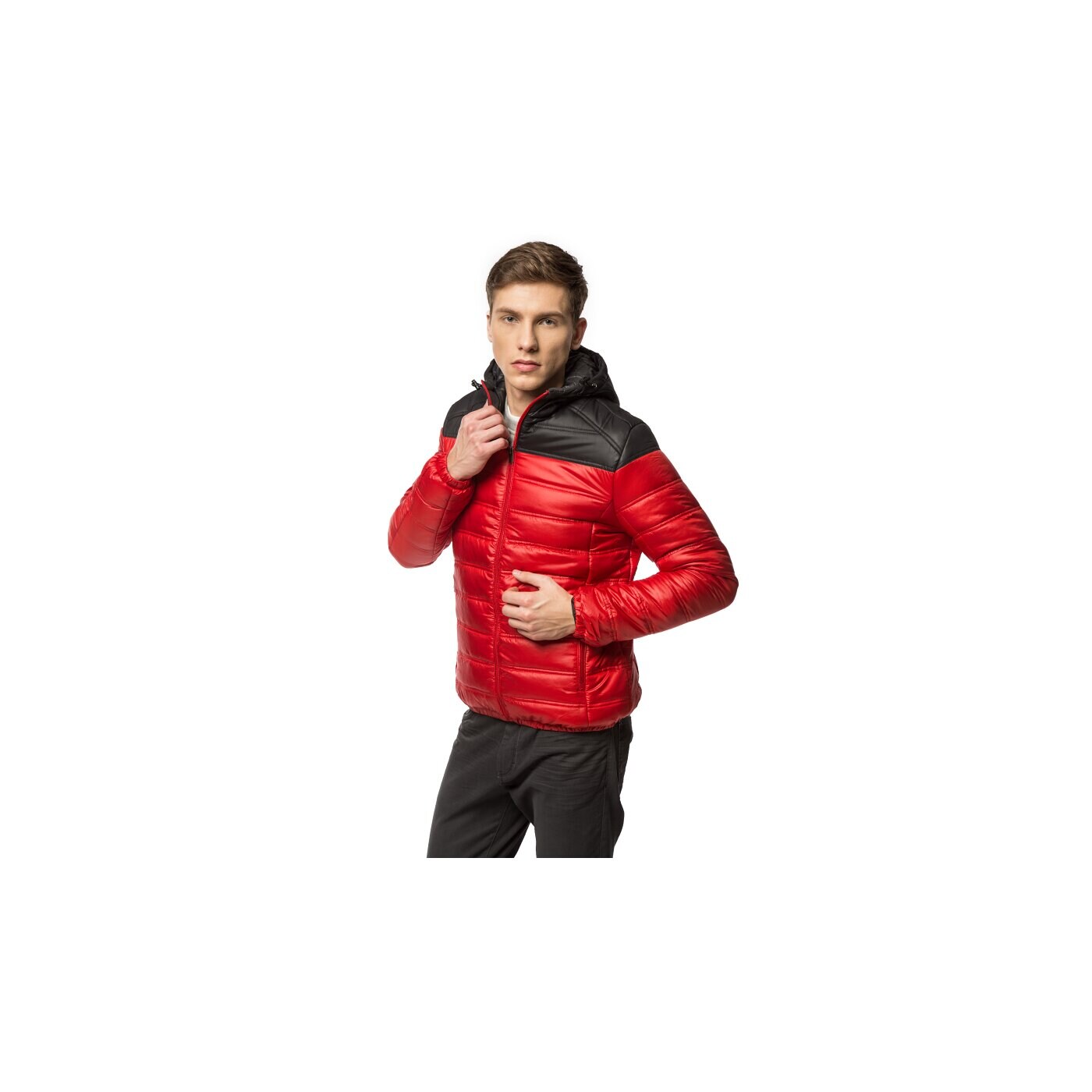 Kurtka zimowa męska FEEWEAR KURTKA KOBI fwv35kum01001 kolor czerwony