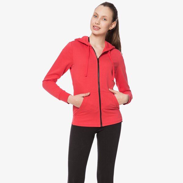 Bluza damska ADIDAS BLUZA ESS LIN FZ HD b47313 kolor różowy