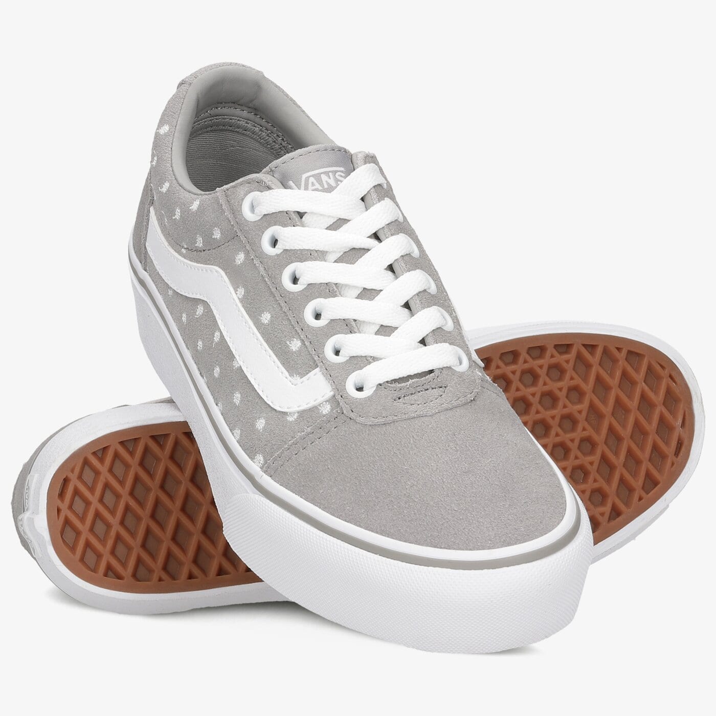 VANS WM WARD PLATFORM (VN0A3TLCA3S1) szary | Damskie Buty