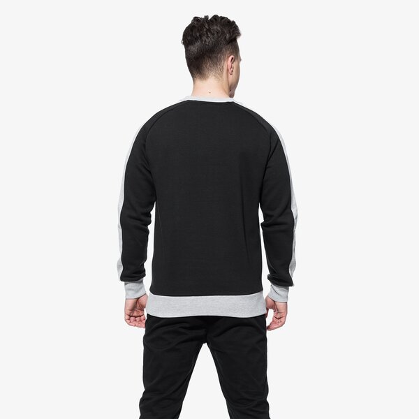 Bluza męska UMBRO BLUZA CONTRAST PANEL CREW 64881u331 kolor czarny
