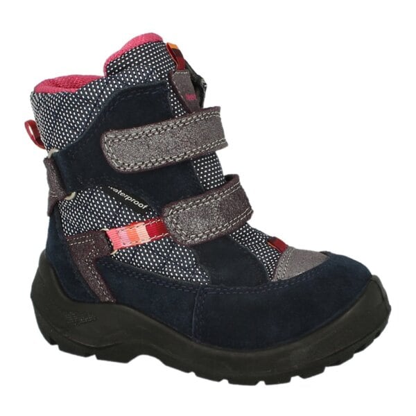 Buty trekkingowe dla dzieci FEEWEAR SNOW VELCRO fwjo313003 kolor granatowy