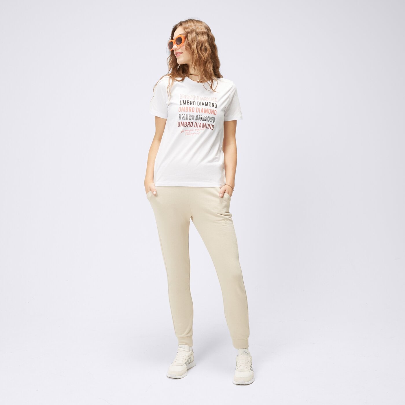 Koszulka damska UMBRO T-SHIRT VENETA ul323tsd04001 kolor biały