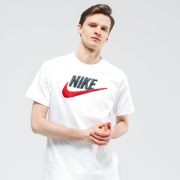 Koszulka męska NIKE T-SHIRT SPORTSWEAR CLUB ar4993-100 kolor biały