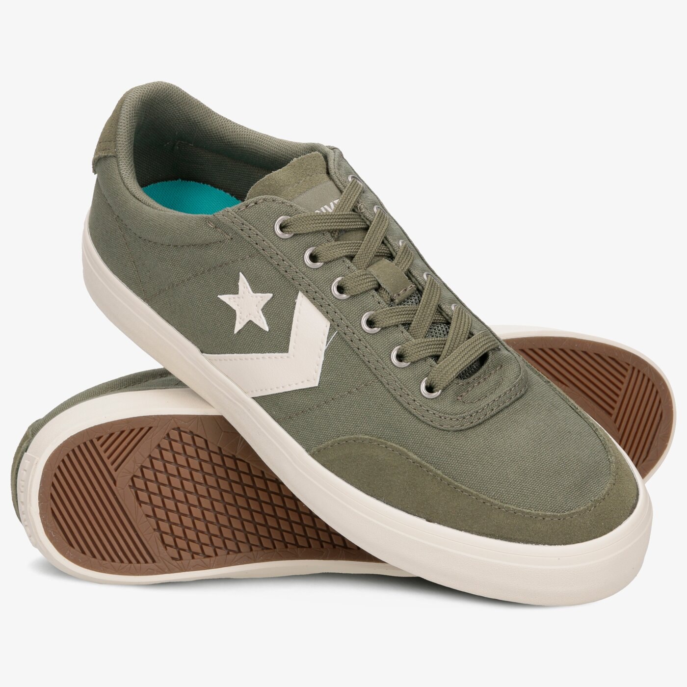 Buty sportowe męskie CONVERSE COURTLANDT c163199 kolor khaki