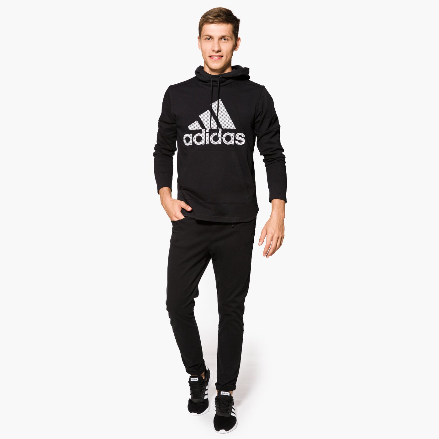 Bluza męska ADIDAS BLUZA SPTID JRSY br3384 kolor czarny