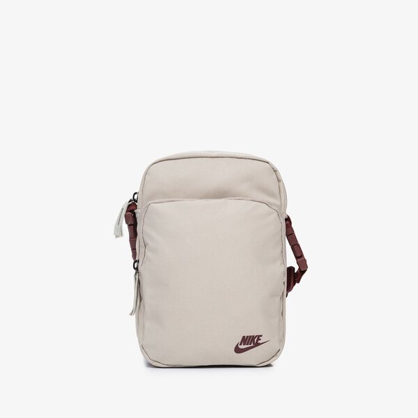 Torba sportowa damska NIKE TOREBKA HERITAGE db0456-230 kolor beżowy