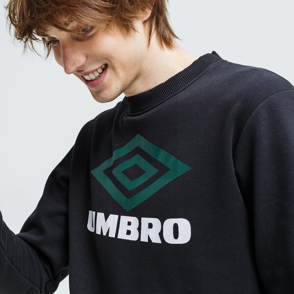 Bluza męska UMBRO BLUZA LARGE LOGO SWEAT 65803u-jfr kolor czarny