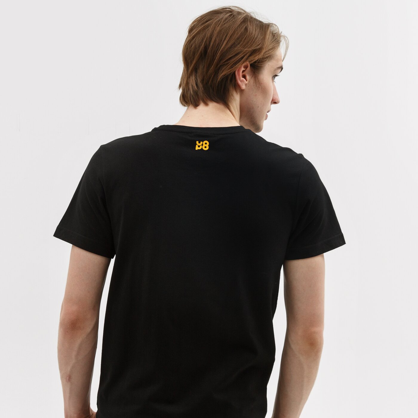 Koszulka męska UP8 T-SHIRT RAGON up121tsm23002 kolor czarny