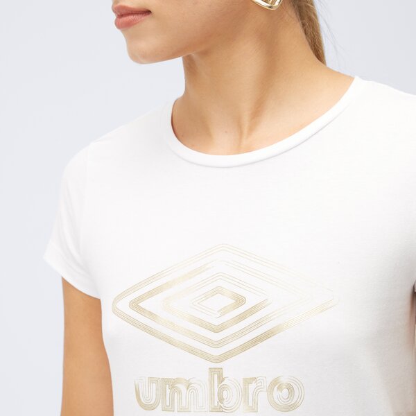 Koszulka damska UMBRO T-SHIRT BARA ul323tsd02002 kolor biały