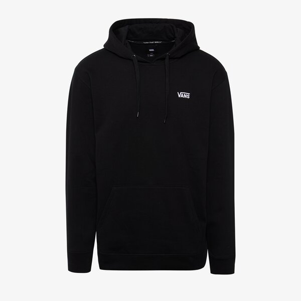 Bluza męska VANS BLUZA Z KAPTUREM CORE BASIC PO FLEECE BLACK vn0a7ydvblk1 kolor czarny