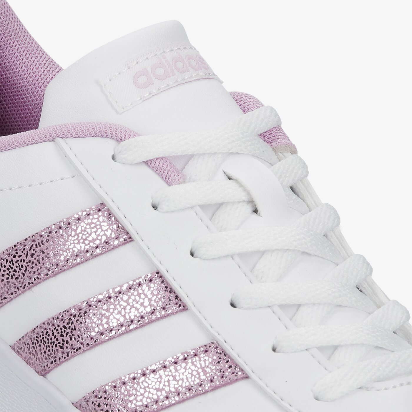 Buty dziecięce ADIDAS VL COURT 2.0 K fy8904 kolor biały