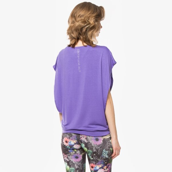 Koszulka damska LOTTO T-SHIRT ODETTE II TEE W s0239 kolor fioletowy