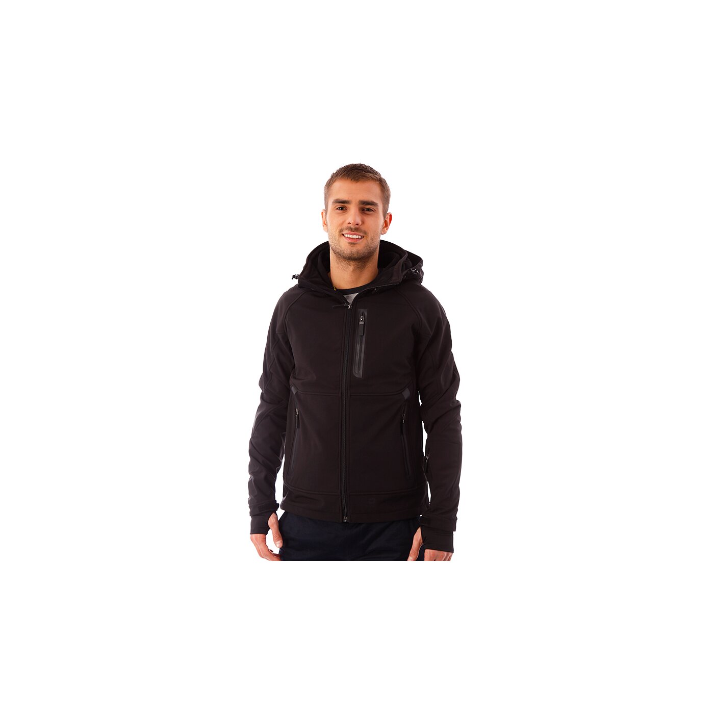 Kurtka przejściowa męska LOTTO KURTKA SH WIKING lo33ksm02001 kolor czarny