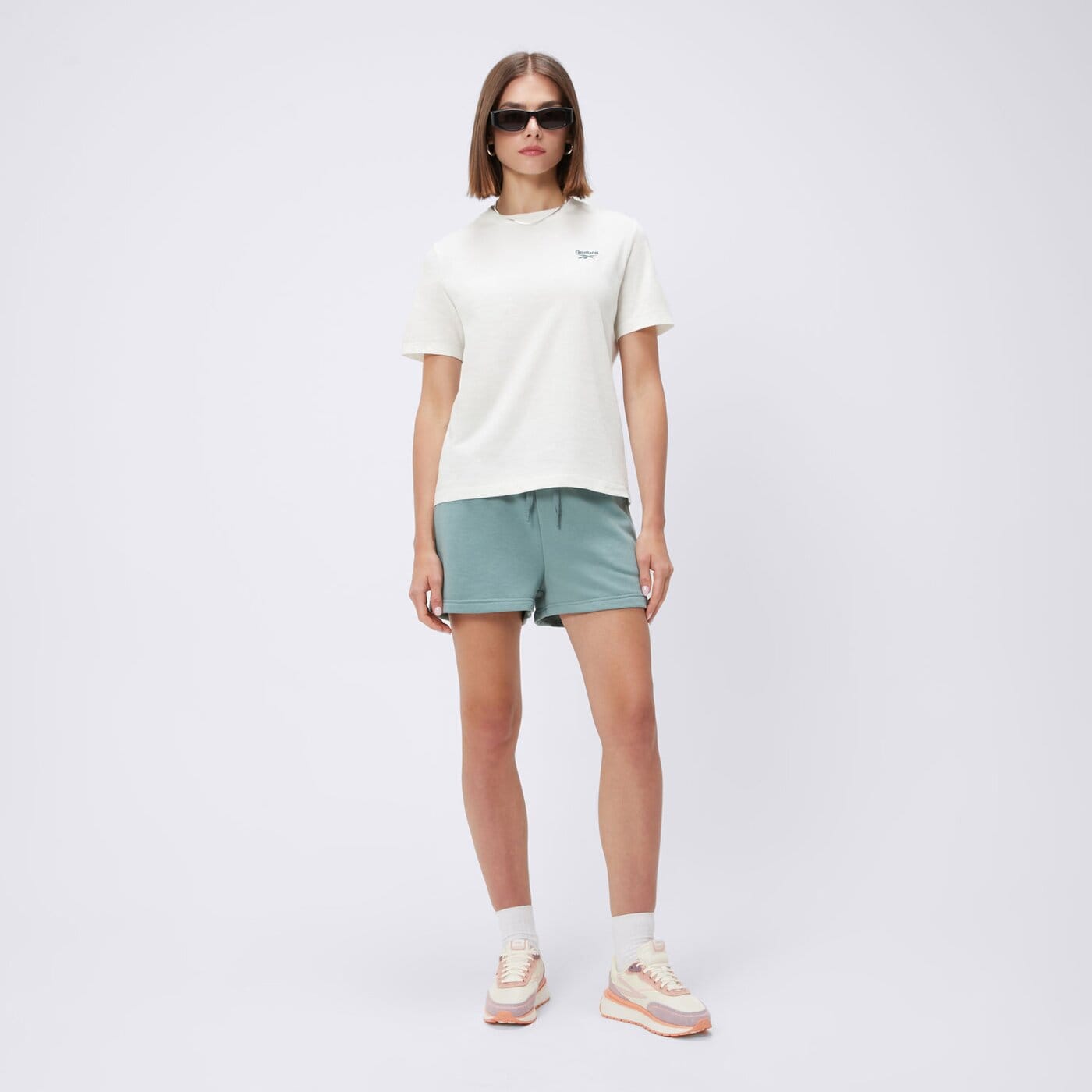 Spodenki damskie FILA SZORTY BERENICE FT ss25spw006293 kolor zielony