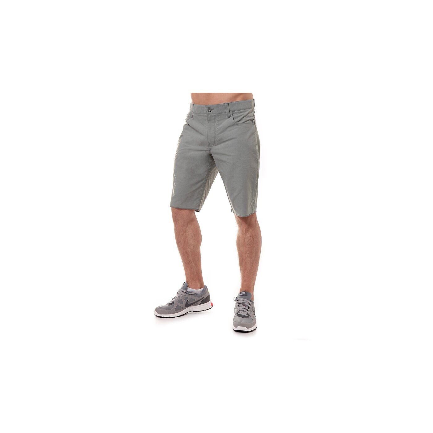Spodenki męskie NIKE SZORTY SB FREMONT DFS 5 PKT SHORT 596358024 kolor szary