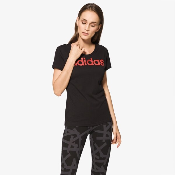 Koszulka damska ADIDAS T-SHIRT SS COM MS bq9064 kolor czarny