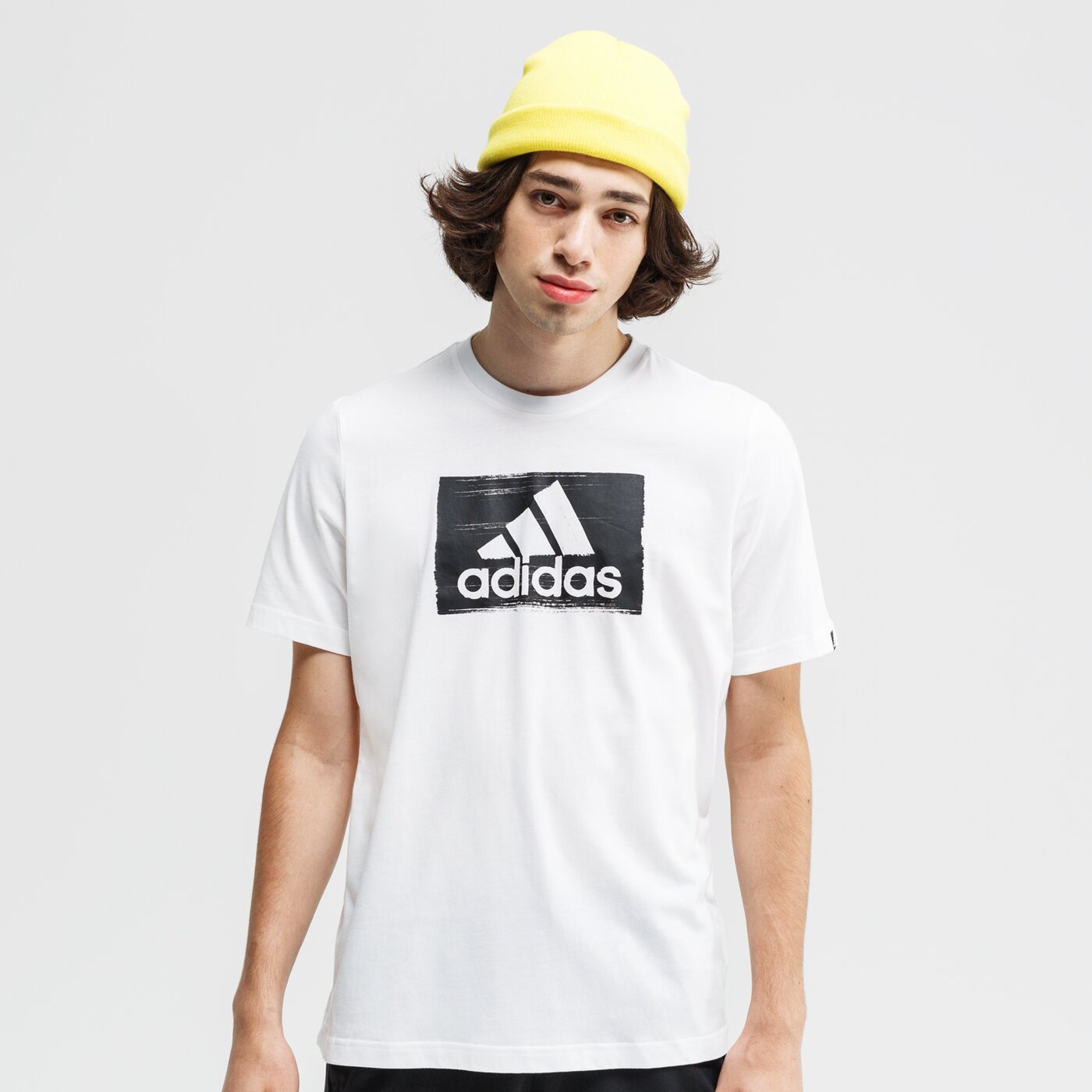 Koszulka męska ADIDAS T-SHIRT M BRSHSTRK T gd5894 kolor biały