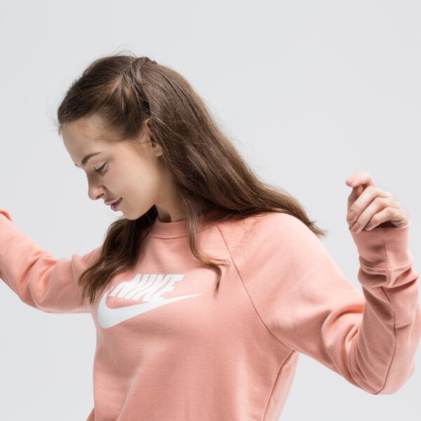 Bluza damska NIKE BLUZA W NSW ESSNTL CREW FLC HBR bv4112-606 kolor różowy