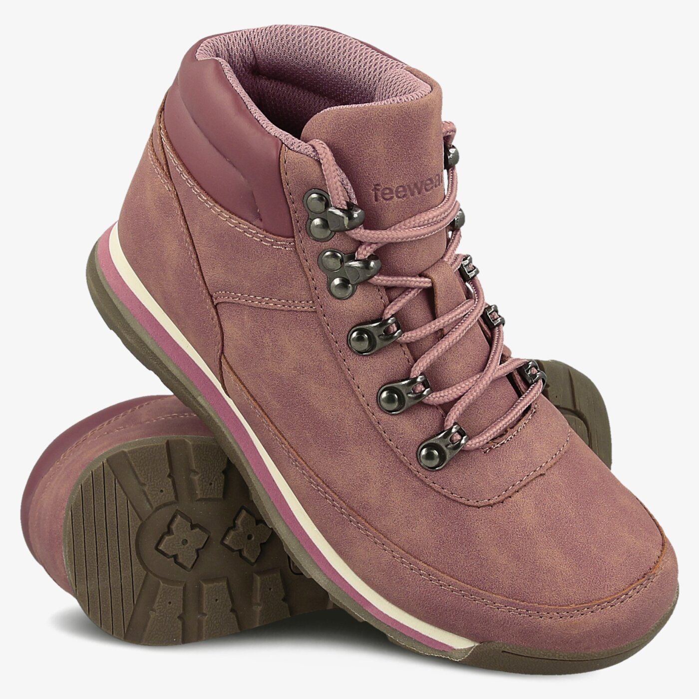 Buty outdoor damskie FEEWEAR RAFFIKA fwwo217005 kolor różowy