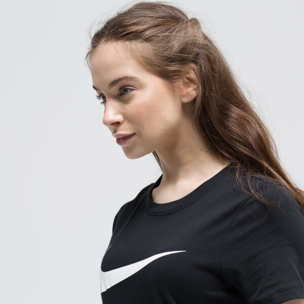 Koszulka damska NIKE T-SHIRT SS W NSW SWOOSH ar5360-010 kolor czarny