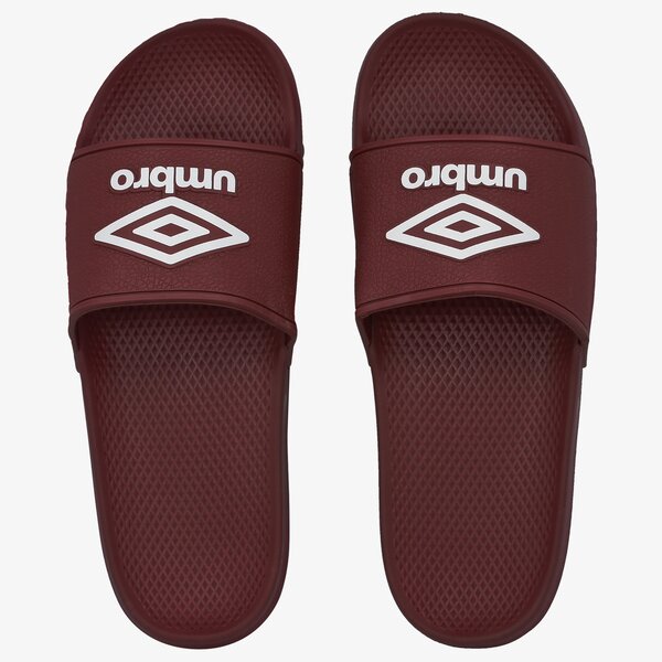 Klapki męskie UMBRO SQUADRA SLIDE  81679u-6jy kolor bordowy
