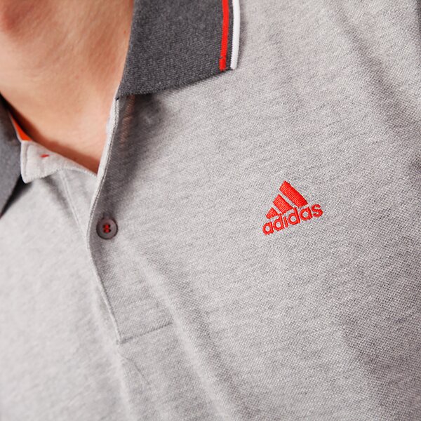 Koszulka polo męska ADIDAS POLO AESS POLO d89844 kolor szary