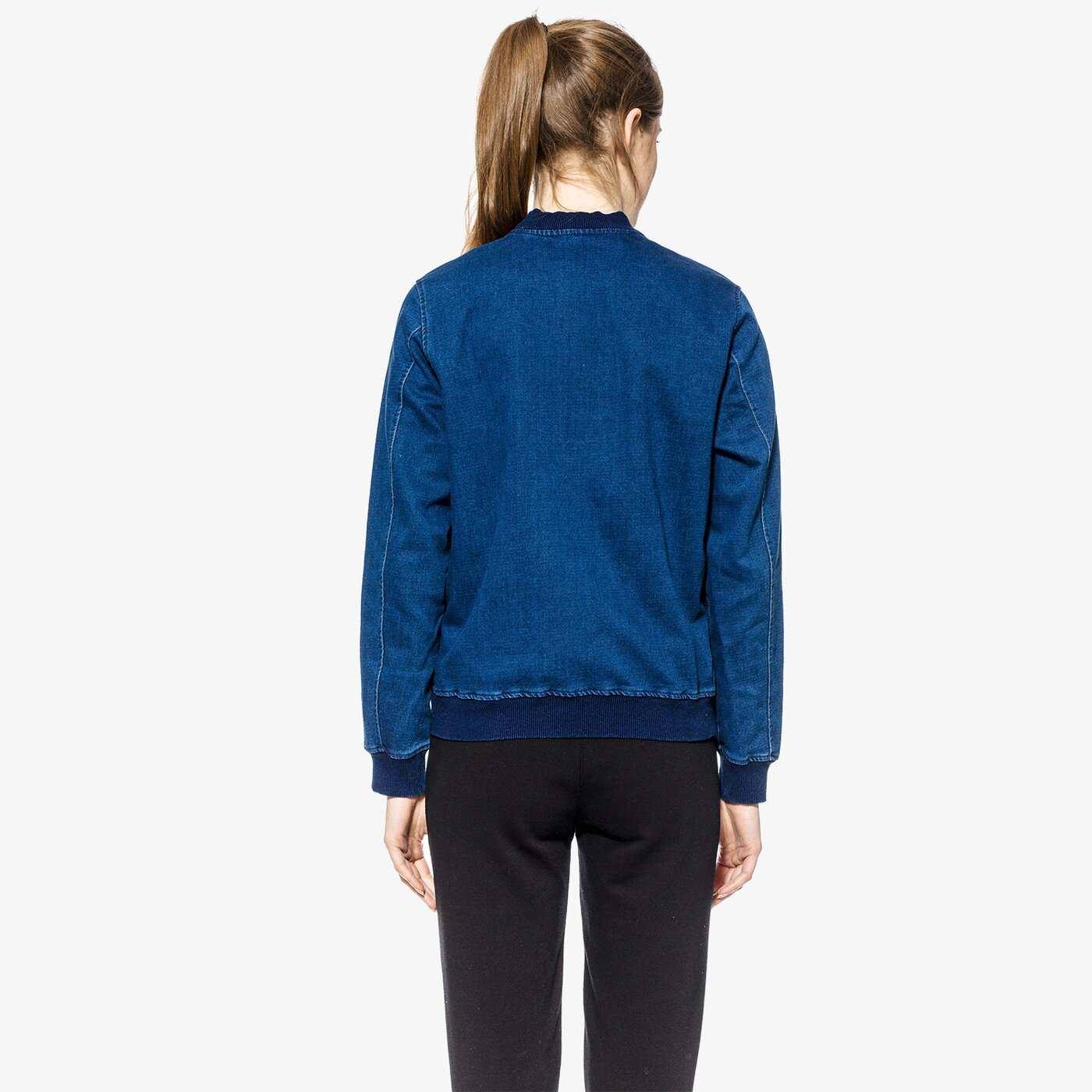 Kurtka przejściowa damska FEEWEAR KURTKA JEANS fw18kud28001 kolor niebieski