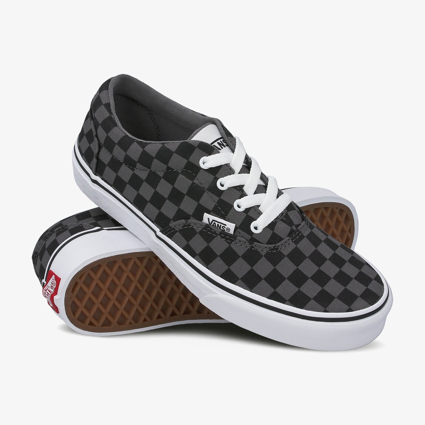 Buty dziecięce VANS YT DOHENY CHECKERBOARD vn0a3mwacoc1 kolor czarny