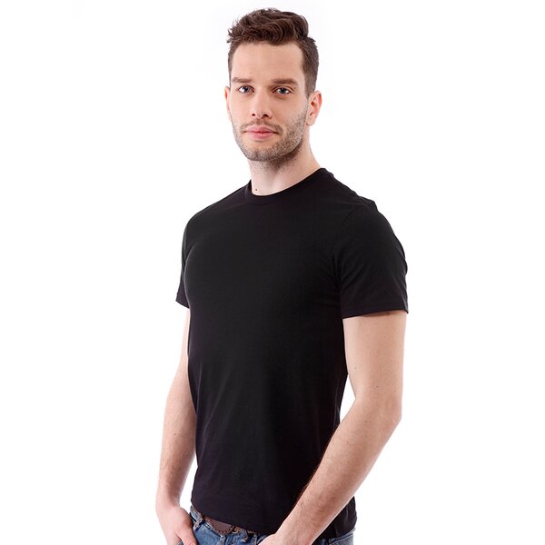 Koszulka męska LOTTO T-SHIRT FIRST q3152 kolor czarny