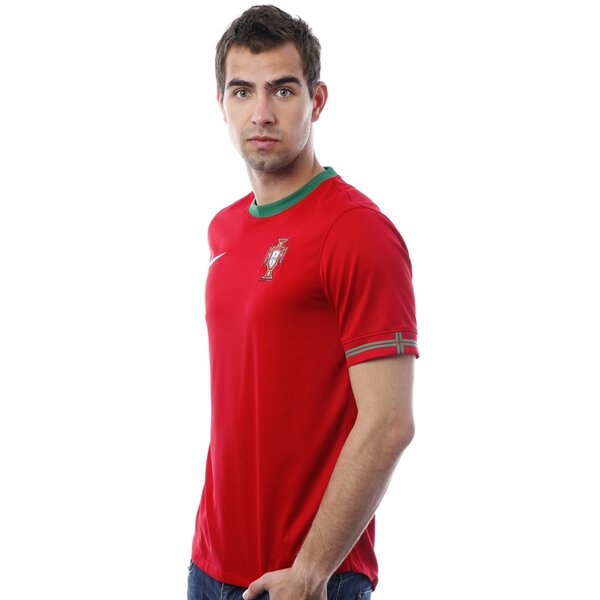 Koszulka męska NIKE T-SHIRT-PORTUGAL SS HOME  REPLJSY 447883638 
