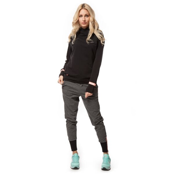 Spodnie dresowe damskie LOTTO SPODNIE PANTS FAITH STC r7200 kolor szary