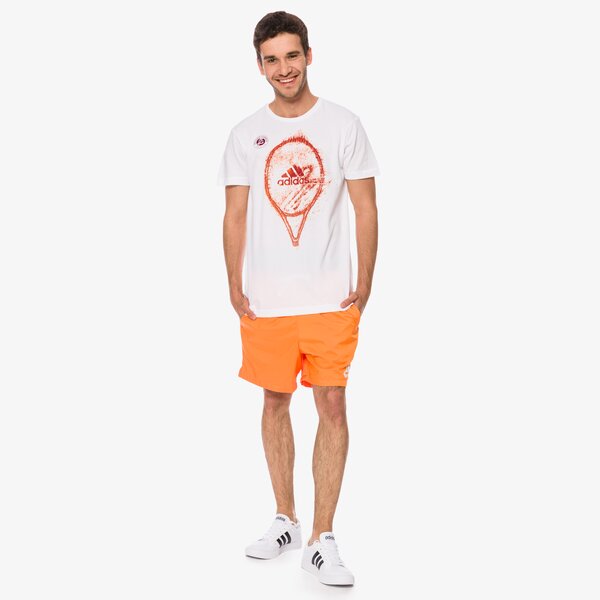 Koszulka męska ADIDAS T-SHIRT ROLAND GARROS M bq2547 kolor biały