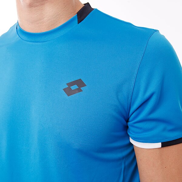 Koszulka męska LOTTO T-SHIRT LOB q8724 kolor niebieski