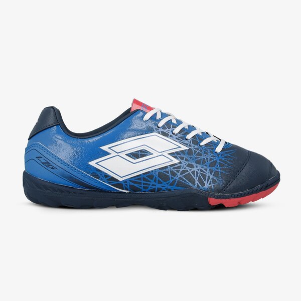 Buty piłkarskie dla dzieci LOTTO LZG 700 IX TF JR s9685 kolor niebieski
