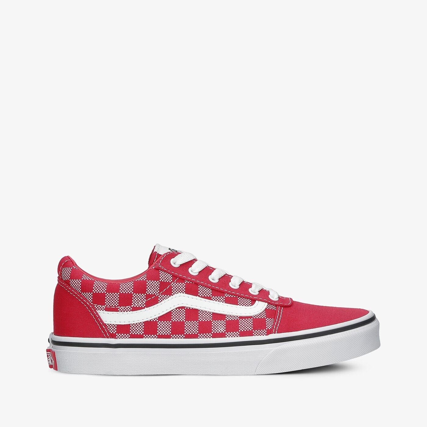 Buty dziecięce VANS YT WARD vn0a38j93ru1 kolor czerwony