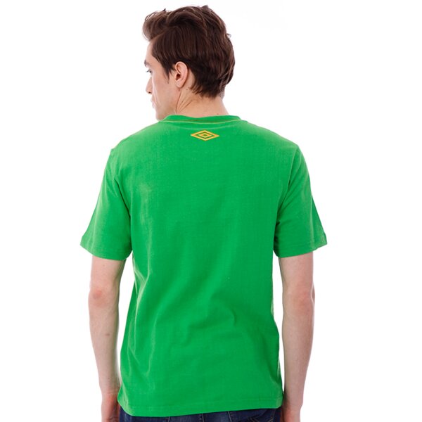 Koszulka męska UMBRO T-SHIRT RASTA SNEAKERS TEE ul13tsm02341 kolor zielony