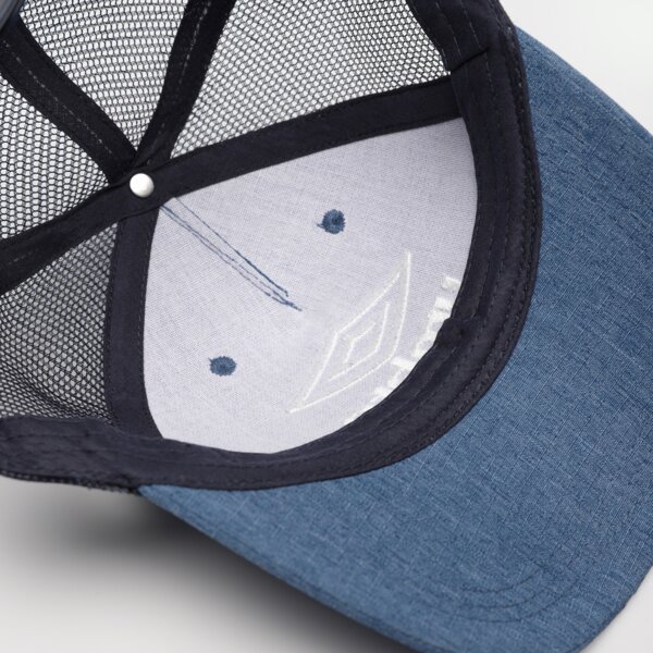Czapka z daszkiem damska UMBRO CZAPKA CHINLEY ul123cap02002 kolor niebieski