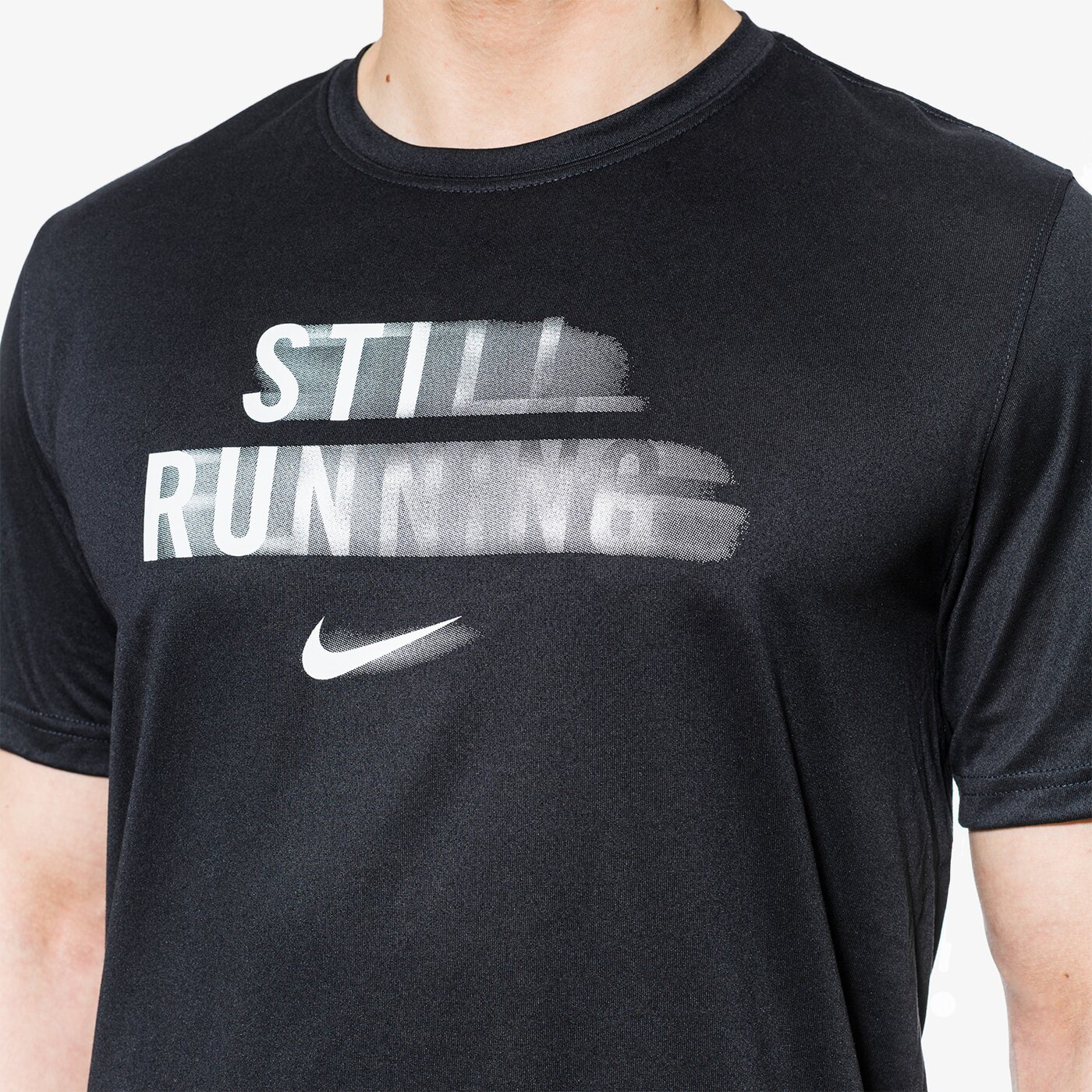 Koszulka męska NIKE T-SHIRT SS M NK DRY LGD FAST LIFE 891708-010 kolor czarny