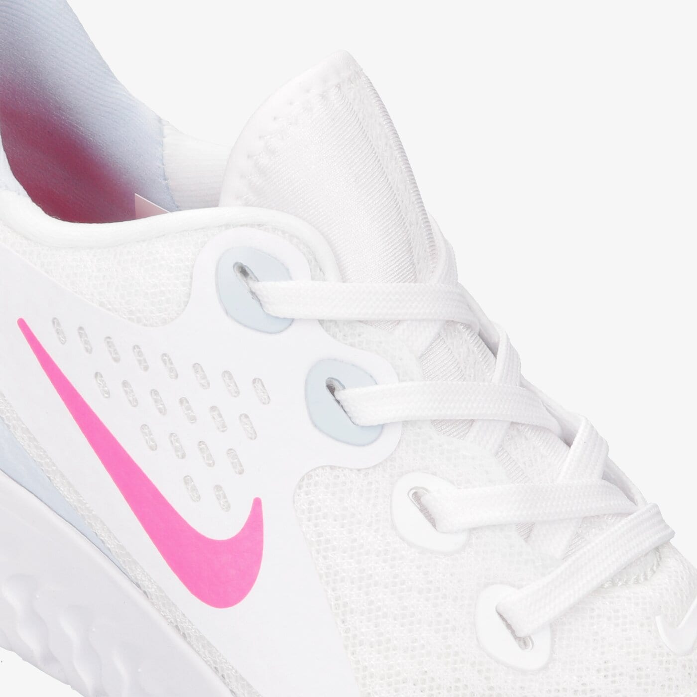 Buty do biegania damskie NIKE REBEL REACT aa1626-102 kolor biały